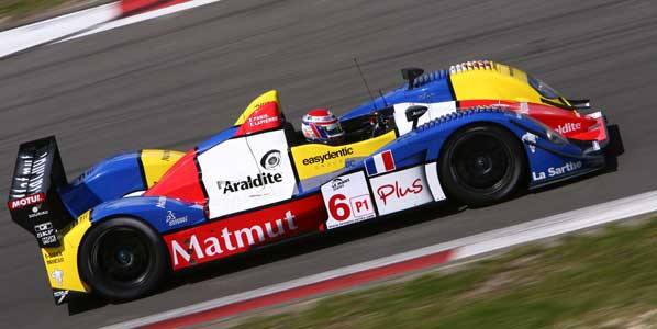 Senna prueba para Le Mans