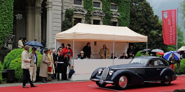 Alfa 8C 2900B Berlinetta Touring, el más elegante