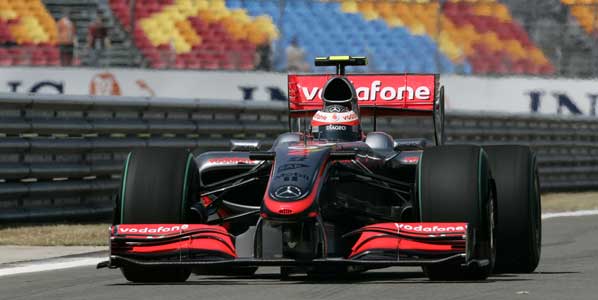 Kovalainen el mejor del viernes Kovalainen el mejor del viernes