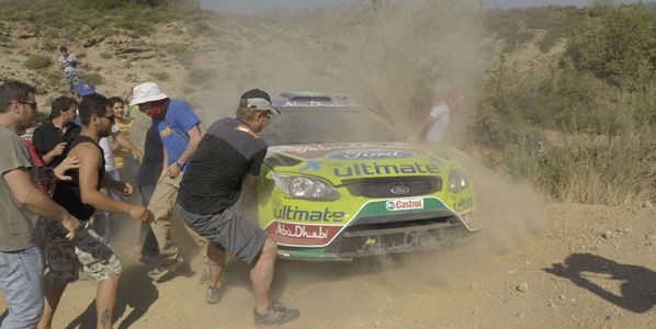 WRC: Sordo, a 3 segundos de Hirvonen en Grecia WRC: Sordo, a 3 segundos de Hirvonen en Grecia