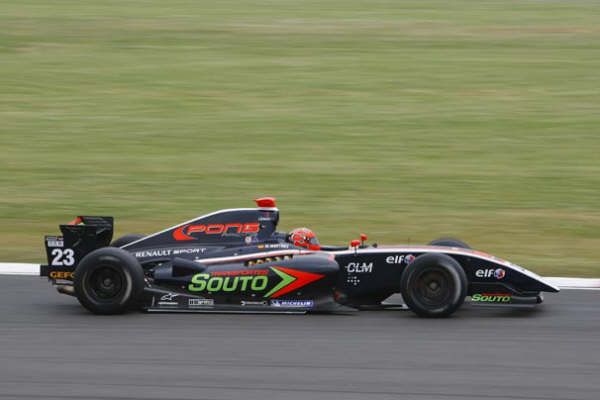 Marcos Martínez, primera fila en Silverstone Marcos Martínez, primera fila en Silverstone
