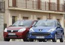 Dacia Sandero 1.5 dCi y Peugeot 206+ 1.4 HDi