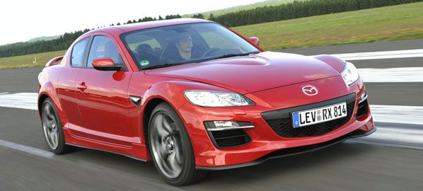 Goma Línea de metal cura Mazda RX-8 2010