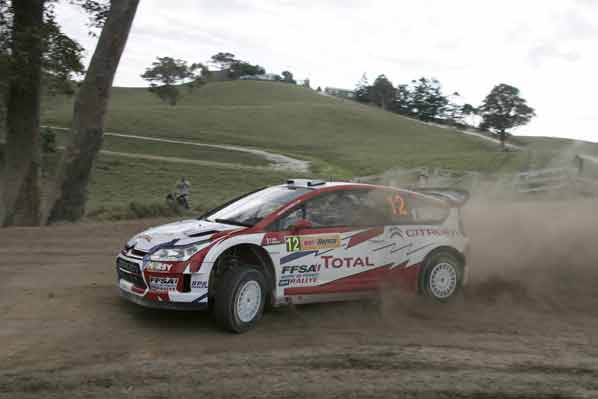Ogier (Citroën) en la apertura Ogier (Citroën) en la apertura