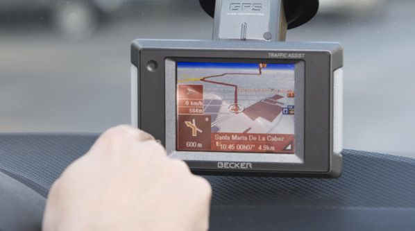 Manejar el GPS, perder la trayectoria