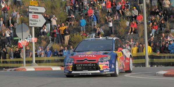 Loeb y los Citroën ponen el listón Loeb y los Citroën ponen el listón