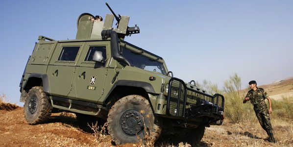 Probamos el vehículo militar blindado