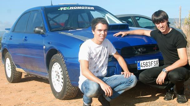 Egoi Eder Valdés estrena Subaru en Gales Egoi Eder Valdés estrena Subaru en Gales