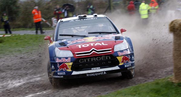 WRC: Loeb en cabeza al finalizar el primer día WRC: Loeb en cabeza al finalizar el primer día
