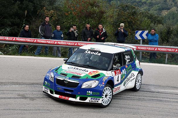 Rally Costa Brava: Hevia, primer líder