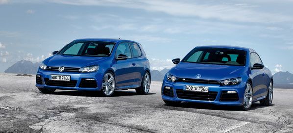 Volkswagen Golf R y Scirocco R