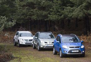 Ford Kuga 2.0 TDCI/Renault Koleos 2.0 DCI/Volkswagen Tiguan 2.0 TDI