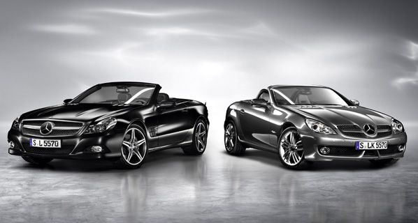 Mercedes-Benz SL Night Edition y SLK Grand Edition