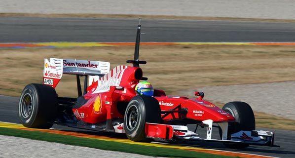 Test F1 Cheste: Ferrari sigue al frente