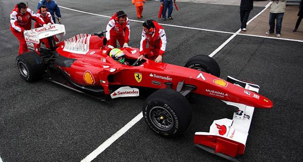 F1: La lluvia protagoniza los test en Jerez