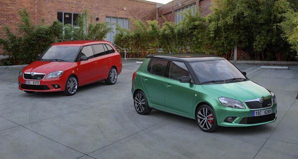 Skoda Fabia RS y Fabia Combi RS