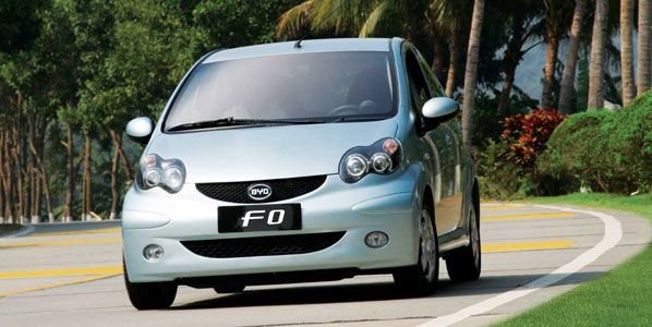 BYD F0, el Toyota Aygo chino