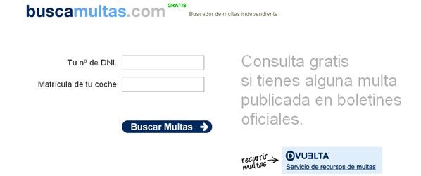 ¿Te ha multado? Buscamultas te lo descubre  