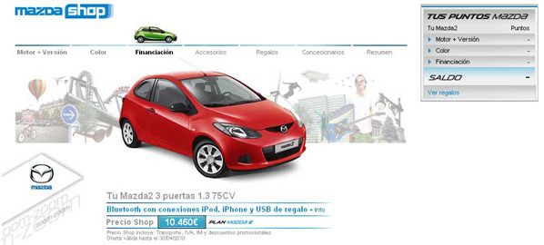 MazdaShop, llega el concesionario virtual MazdaShop, llega el concesionario virtual