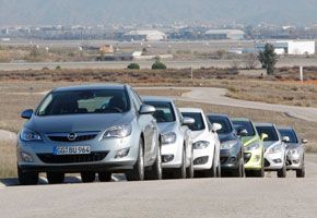 El Opel Astra frente a sus rivales  