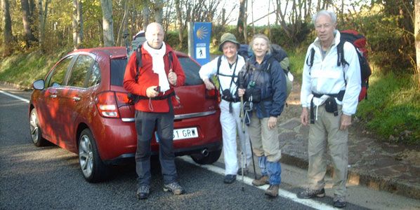 El Camino de Santiago en coche