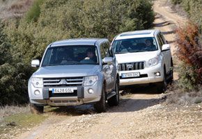 Mitsubishi Montero 3.2 DI-D 5p vs Toyota Land Cruiser D-4D 5p  