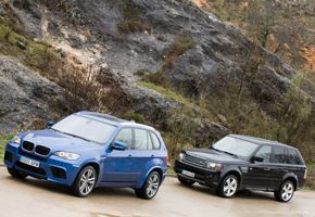 BMW X5M vs Range Rover Sport Supercharged 