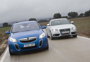 Opel Insignia OPC vs Audi S4 
