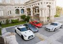 Audi R8 V10 vs Mercedes SLS AMG,  Nissan GT-R SPEC-V  y Porsche 911 Turbo S 