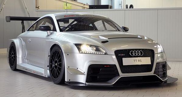 El Audi TT RS de carreras