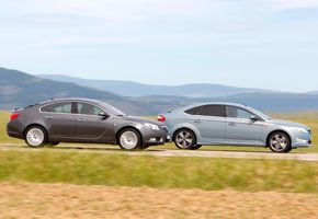 Ford Mondeo 2.0 TDCi PowerShift vs Opel Insignia 2.0 CDTi Active Select 