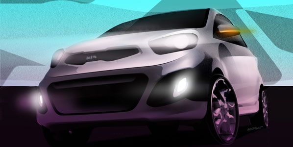 Nuevo Kia Picanto: primeros bocetos