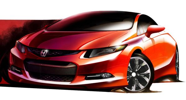 Honda Civic Concept, listo para Detroit Honda Civic Concept, listo para Detroit