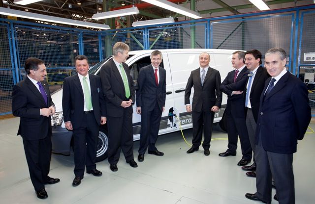 Mercedes Benz entrega su primera Vito eléctrica