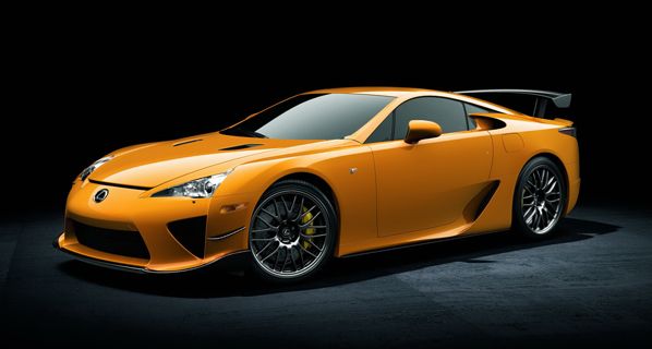 Imagen definitiva del Lexus LFA Nürburgring