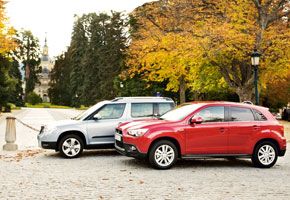 Mitsubishi ASX 180 DI-D 2WD y Skoda Yeti 2.0 TDI 
