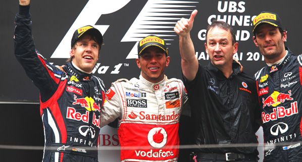F1: Hamilton vence a Vettel en China F1: Hamilton vence a Vettel en China