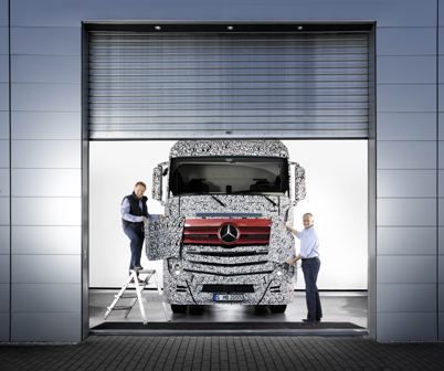 Mercedes Benz ya tiene listos los Actros 4