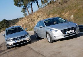 Peugeot 508 2.0 HDI vs Volkswagen Passat 2.0 TDI 