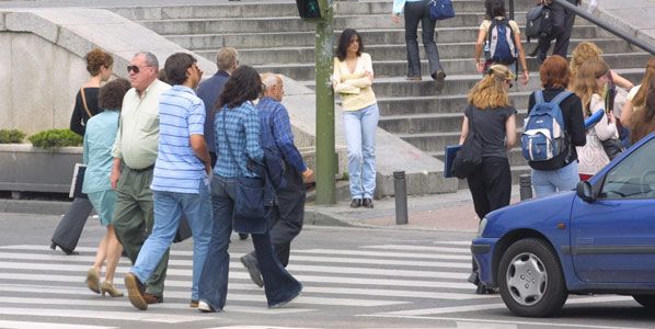 500 peatones muertos al año 