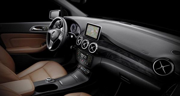 Nuevo Mercedes Clase B: fotos interiores