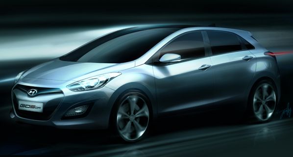 Primera imagen del nuevo Hyundai i30 Primera imagen del nuevo Hyundai i30