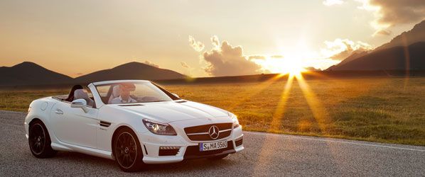 El futuro Mercedes SLK 55 AMG, en vídeo  