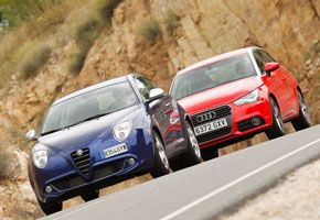 Alfa Romeo Mito 1.4 TB Multiair TcT vs Audi A1 1.4 TFSi Stronic 