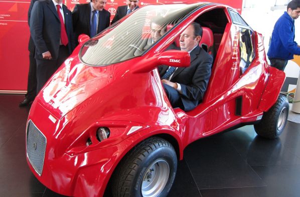 La Universidad de La Rioja desarrolla el prototipo de un eléctrico  