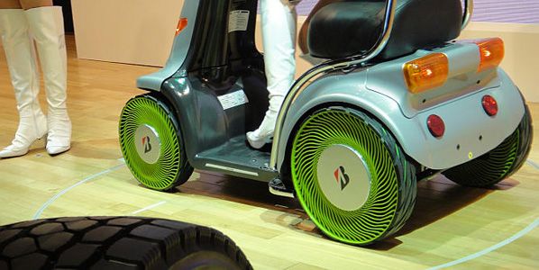 Bridgestone desarrolla el neumático sin aire Bridgestone desarrolla el neumático sin aire