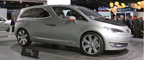 Chyrsler 700C Concept, monovolumen de futuro