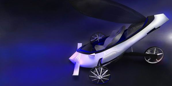 Un coche por tierra, mar y aire  