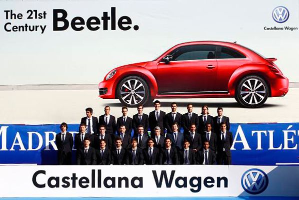 Volkswagen, marca oficial del equipo colchonero 