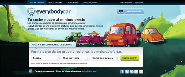 EveryBodyCar, la compra de vehículos en grupo